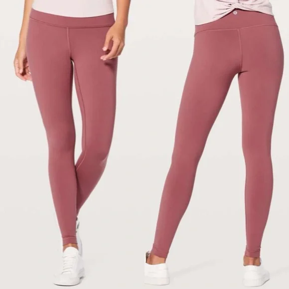 Lululemon Wunder Under Super High Rise Tight 28" Leggings So Merlot Women’s 4 - Picture 1 of 8